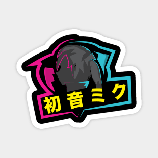 Neon Hatsune Miku Magnet