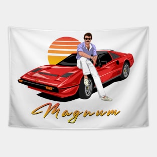 Magnum Ferrari Sunset Tapestry