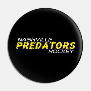 Predators hockey Pin