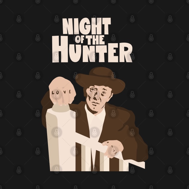 The Night of the Hunter: Robert Mitchum's Iconic Performance by Boogosh