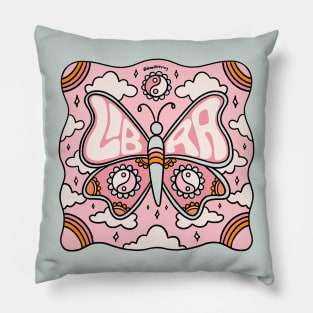 Libra Butterfly Pillow