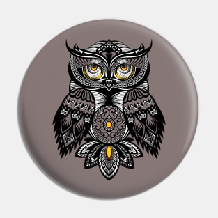 OWL bohemien style Pin