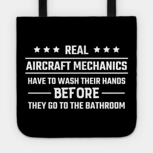 Aircraft Mechanic Funny Aviation Quote Tote