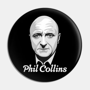 Phil Collins // Punksthetic Fan Art Design Pin