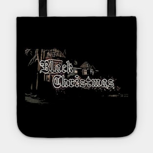 Black Christmas Tote