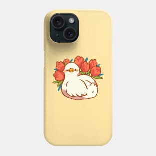 Duck Butt with Tulips Phone Case