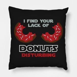 Lack of Donuts Pillow