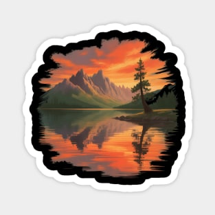 Silent Reflection Magnet