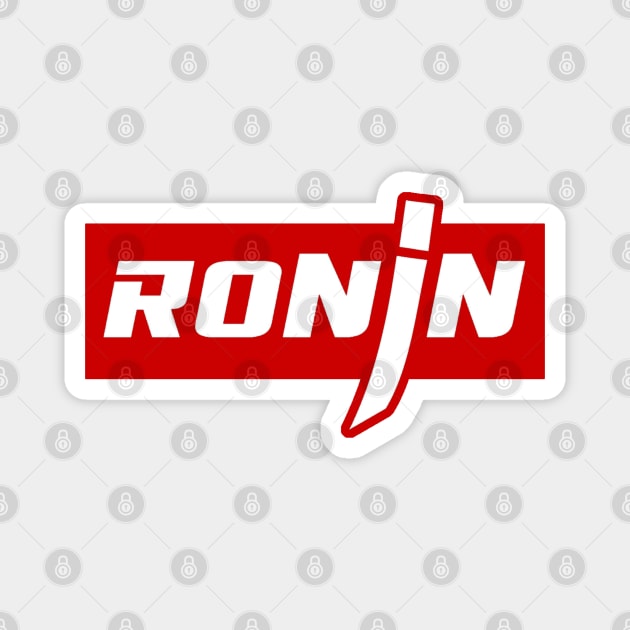 RONIN V.2 [ RED ] Magnet by Rules of the mind