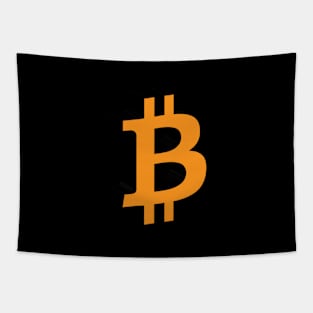 Bitcoin is The Future.  Hodl BTC Blockchain Design Tapestry