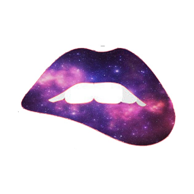 Galaxy lips by cptpuggles