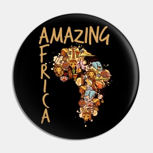 Amazing Africa Pin