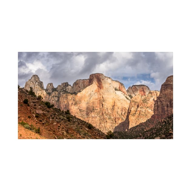 Scenic Zion - Mount Carmel Highway  Drive 7 by Debra Martz