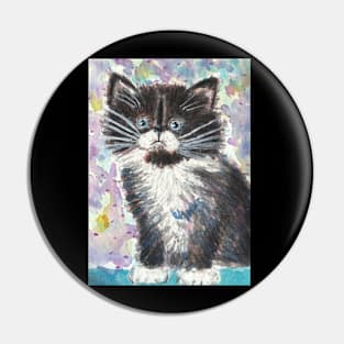 Cute kitten cat fluffy Pin