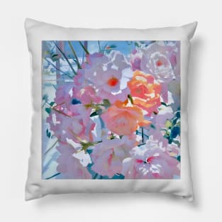 Airy Bouquet in a Window Pillow