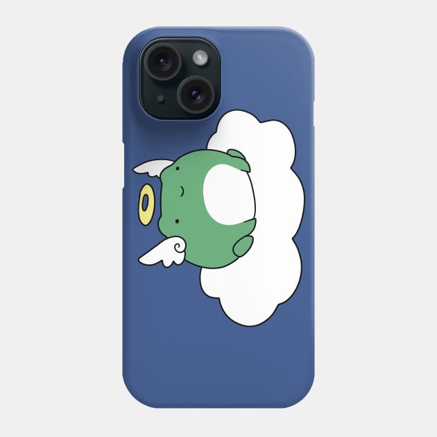 Angel Cloud Frog Phone Case by saradaboru