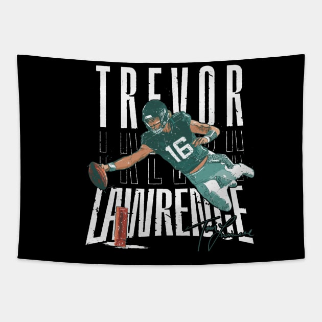 Trevor Lawrence Jacksonville Pylon Tapestry by ClarityMacaws