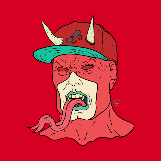 I Double Dog Dare Ya, Ya Devil by CalebLindenDesign