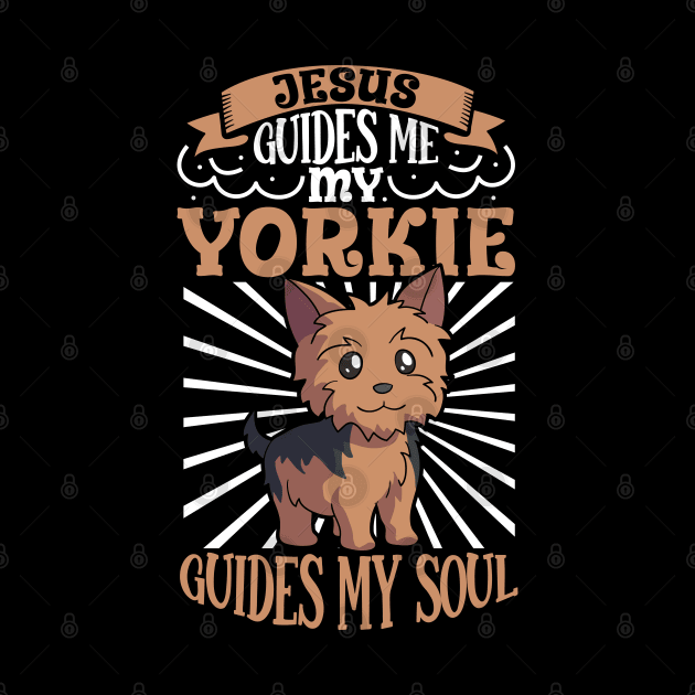 Jesus and my Yorkshire Terrier by Modern Medieval Design