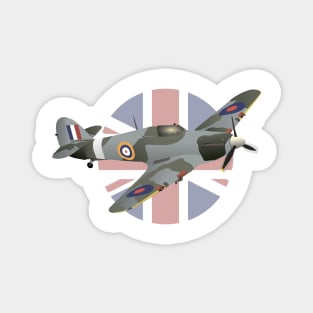 British Hawker Hurricane Fighter Aircraft Magnet