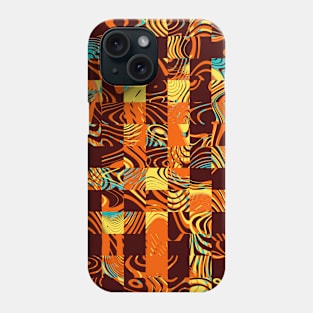 Geometric patchwork Phone Case