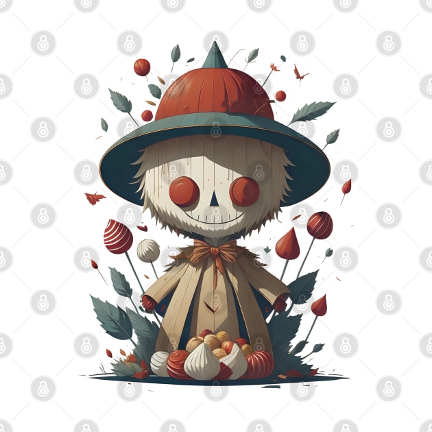 Funny little scarecrow by Virshan