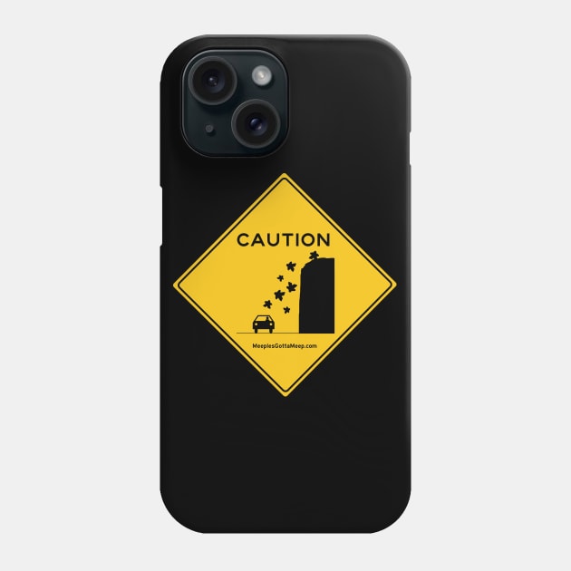 Falling Meeples Phone Case by MeeplesGottaMeep