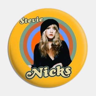 Stevie Nicks Rock n Roll Pin