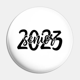 Seniors 2023 Cursive Pin