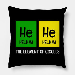 Hehe The Element of Giggles Pillow