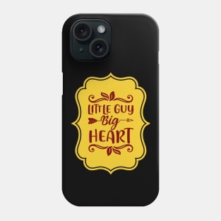Little Guy Big Heart | Cute Kid's Phone Case