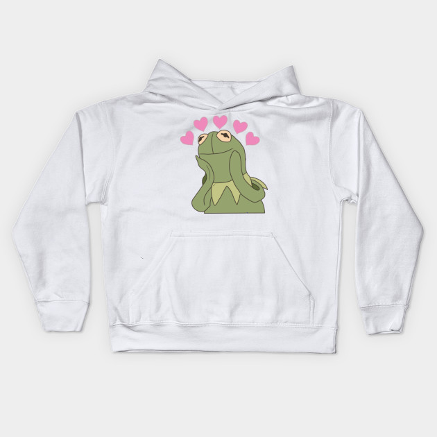Kermit In Love Kermit The Frog Kids Hoodie Teepublic