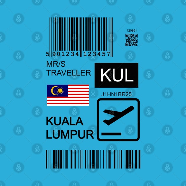 Kuala Lumpur Malaysia travel ticket by Travellers