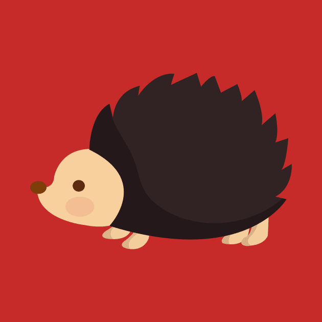 Cute Hedgehog for Kids by vladocar