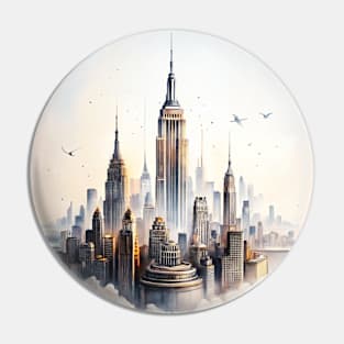 New York Sightseeing Pin