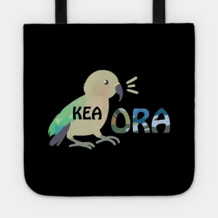 Kea Ora Kea Kia Ora New Zealand Bird Greeting Maori Pun Tote