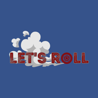 Lets Roll Road Trip Design T-Shirt