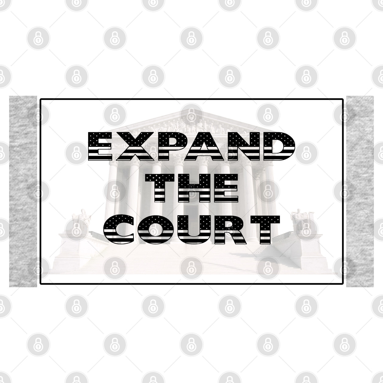Expand the Court Supreme Court T Shirt TeePublic