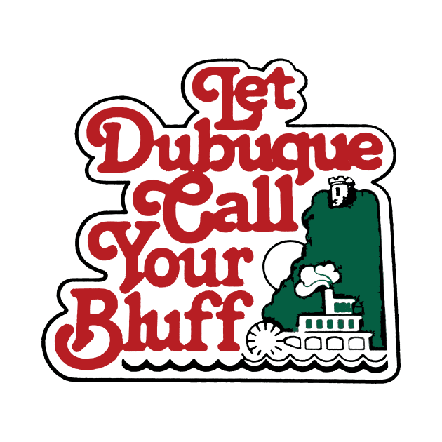 Dubuque Vintage Style Decal by zsonn