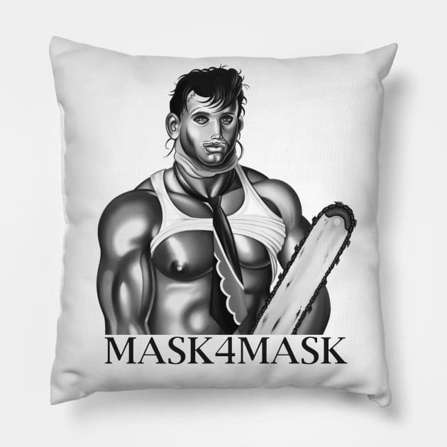 Mask4Mask Bubba Pillow by ibtrav