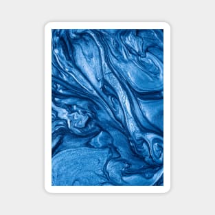 glamour 002 liquid blue colors Magnet