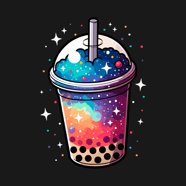 Universe Boba by TeeTopiaNovelty