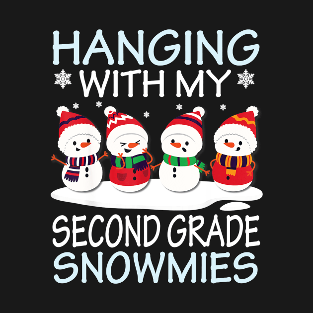 Teacher Hanging With My Second Grade Snowmies Students by Vicenta Aryl