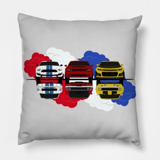 Muscle Cars Pillow