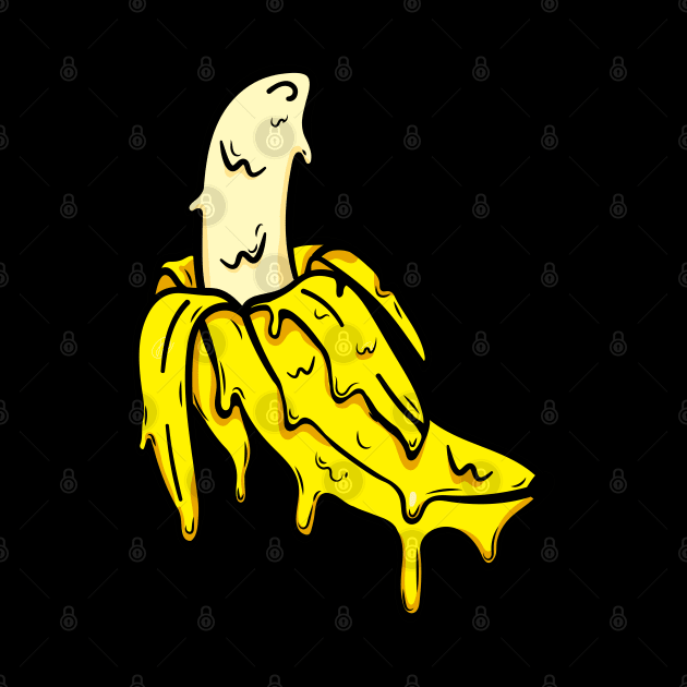 Melt banana by Schioto