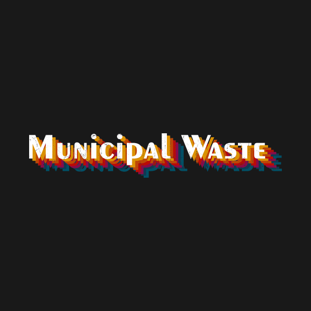 retro vintage Municipal Waste by TulenTelan