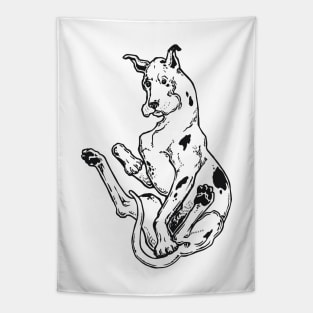 A Levity of Animals: A Good Dane Tapestry