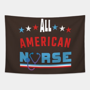 All American nurse Tapestry