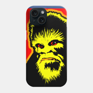 Mad Sasquatch Angry Bigfoot Mean Mug Monster Scary Mode Beast Phone Case