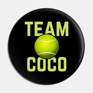 Team Cori 'Coco' Gauff Tennis Design Pin